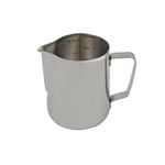 Baristashopen - Stainless Measure Pitcher - Rostfri mjölkkanna med mått i kannan för att skumma mjölk till cappuccino och latte - 600ml