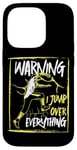 iPhone 14 Pro Parkour Free Running Traceur Vintage Warning I Jump Over Case