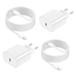 2Pack Chargeur Rapide iPhone 12 13 14, Apple MFi Certified USB C Chargeur iPhone avec câble de Charge Lightning iPhone 3m Compatible iPhone 14 13 Pro Max 13 12 SE 11 XR XS X iPad