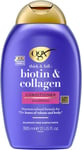 Biotin and Collagen Volumising Hair Conditioner, Thick and Full, with Vitamin B7