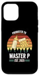 Coque pour iPhone 12/12 Pro Funny New Grandpa Design - Promoted to Master P 2025