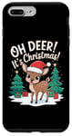 iPhone 7 Plus/8 Plus Oh Deer It's Christmas Pun Funny Xmas Day Quote Phrase Cute Case