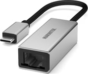 Câble Adaptateur USB C vers Ethernet - UE24 - Connectez Thunderbolt au LAN - Connectez fermement Votre Mac à Un routeur - Connexion RJ45 Soit manquante - Convertisseur USBC