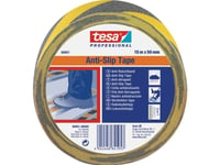 Tesa Anti-Skli Tape Tesa® Anti-Skli 60951 Svart/Gul (L X B) 15 M X 50 Mm 60951-00000-00 1 Rull(Er) (60951-00000-00)