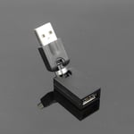 USB A Male To A Female Adapter 360° USB Adapter For PC Laptop TV Mobile P