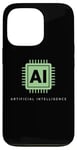 Coque pour iPhone 13 Pro Technologie de puce informatique intelligence artificielle IA