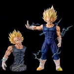 26Cm Anime Dragon Ball Z Majin Vegeta Figure Replace Head Pvc Action Figures Veg