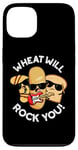 Coque pour iPhone 13 Wheat Will Rock You Funny Food Jeu de mots