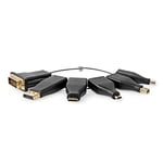 Nedis HDMI-sovittimet - DisplayPort/DVI-D/HDMI Micro/HDMI Mini/Mini DisplayPort/USB-C