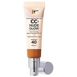 IT Cosmetics CC+ and Nude Glow Lightweight Foundation and Glow Serum with SPF40 32ml (Various Shades) - Rich