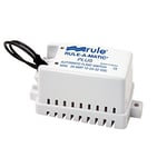 Rule 40FA Rule-A-Matic Plus Interrupteur à flotteur pour pompe de cale avec porte-fusible, 12, 24 ou 32 V, joints étanches à l'humidité, blanc, 7,6 x 14,5 x 6,3 cm