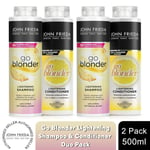 John Frieda Sheer Blonde Go Blonder Duo Pack 2x Shampoo & 2x Conditioner, 500ml