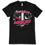 Hybris I Triple Dog Dare Ya T-Shirt (S,Black)