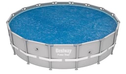 Bestway 58253 Bâche solaire diamètre 462 cm pour piscine hors sol ronde diamètre 457 à 488 cm