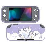 playvital Coque pour Switch Lite Console,Étui Housse de Protection en TPU Souple pour Switch Lite-Pingouin