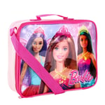 Barbie Thermal Insulated Lunch Bag Zipped Barbie Dolls Movie Mattel