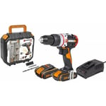 Perceuse Visseuse Marteau 2 Batteries 2.0Ah Worx Wx354