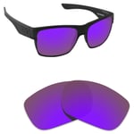 Hawkry Polarized Replacement Lenses for-Oakley TwoFace Sunglass Purple Mirror