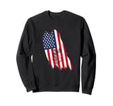 Best American Flag Stunt Scooter Designs Men Women Riders Sweatshirt