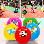 Games with 2 Handles Kids Space Hopper Bouncing Balls Hop Ball Inflatable Toys