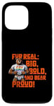 Coque pour iPhone 13 Pro Max Cadeau amusant Gay Bear Pride – Grand et fier LGBT pour homme