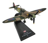 JHSHENGSHI Modèle d'avion Militaire 1:72, modèle Fini de Chasseur Britannique Spitfire, Jouets et Objets de Collection pour Enfants