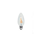 Glödlampa flicker flame E27 3W