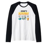 Schedule RC Pilot Aviation RC Airplane Raglan Baseball Tee