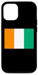 Coque pour iPhone 12/12 Pro Drapeau de la Côte d'Ivoire Fier Patriote Souvenir Fan Patriotique