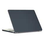 MacBook Air 13 M3 / Air 13 M2 (2024/2022) - ENKAY Hard cover front+bagcover - Sort