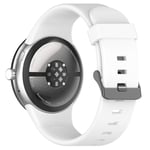 Google Pixel Watch 3 XL 45mm Armband i silikon, vit