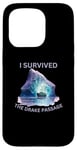 iPhone 15 Pro Antarctica I Survived The Drake Passage Purple Iceberg Case