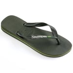 Havaianas Brasil Logo Skogsgrønn Str 35/36 