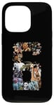 Coque pour iPhone 13 Pro Animaux du zoo pour 6e anniversaire de 6 ans