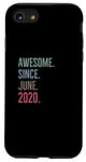 iPhone SE (2020) / 7 / 8 Awesome Since June 2020 Age Birthday Idea Case