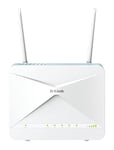 D-Link G415 Routeur Eagle Pro AI 4G LTE Cat.4, WiFi 6, backup autoWAN, 3 x LAN Gb, 1 port WAN Gb, WiFi 6 Mesh AX1500, Débit 4G 150Mbps/50Mbps