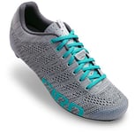 Giro Unisex-Adult Empire E70 Knit Road Cycling Shoes, Grey/Glacier, Size 36