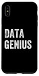 Coque pour iPhone XS Max Data Genius, analyste de données, ingénieur scientifique