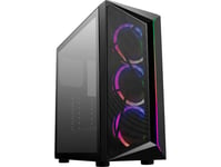 Cooler Master Masterbox - Mid Tower - Atx - Genomskinlig Sidopanel (Härdat Glas) - Ingen Strömförsörjning (Atx) - Svart - Usb/Ljud