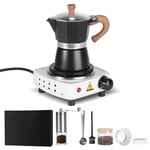 Portable Stovetop Espresso Maker Multifunctional Hand Brewed Coffee Tool Set UK