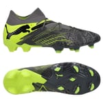 PUMA Future 7 Ultimate Fg/ag Rush - Strong Gray/cool Dark Gray/electric Lime Limited Edition, størrelse 44½