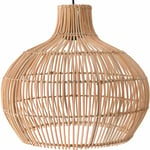 Privatefloor - Lampe de plafond en rotin - Lampe suspendue au stile Boho Bali - Elan Naturel