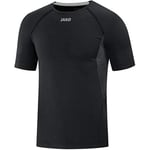 JAKO - T-Shirt Compression 2.0, Mixte, Noir, S