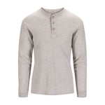 Aclima WarmWool Granddad-shirt (M) herre, beige - Str. L