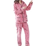 2021 New Women Pajamas Set Women's Sleepwear Plus Size Pajamas Sets for Women Soft Pink L