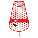 Minnie Mouse Manteau de Pluie avec Ceinture réglable pour Chien Rouge XS/L 100% Plastique EVA Produit Original conçu en Espagne