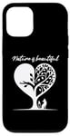 Coque pour iPhone 15 Pro Arbre naturel Renard Forêt Conservation Animaux sauvages