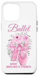 Coque pour iPhone 12 Pro Max Ballet où la grâce rencontre la force Ballerine Dancer Ballet