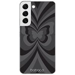 BABACO ERT Group Coque de téléphone Portable pour Samsung S22 Original et sous Licence Officielle Motif Butterflies 001 Parfaitement adapté à la Forme du téléphone Portable, Coque en TPU