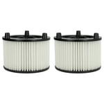 2 Cartridge Filter for Bosch AdvancedVac 20 UniversalVac 15